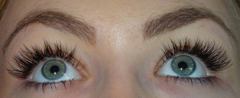 Lash and brow work After Lash and brow work